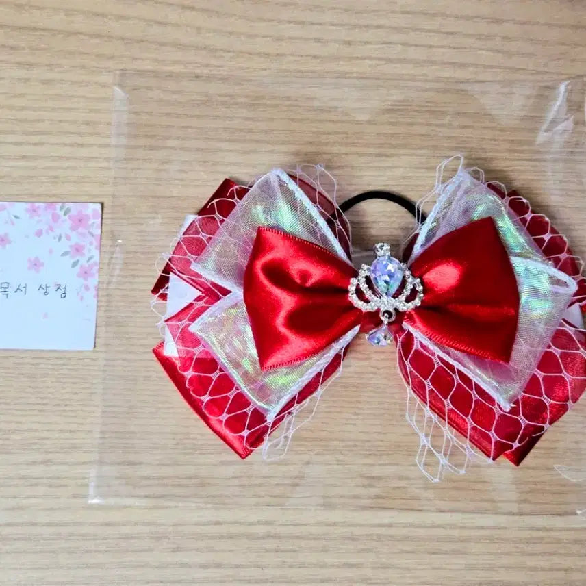 [BUNJANG] Concert Light Stick Ribbon Red / 응원봉 리본 팝니다