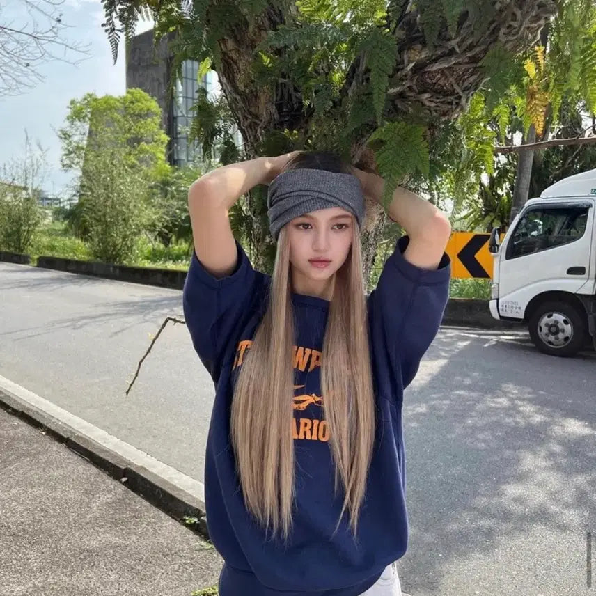 [BUNJANG] NewJeans BEAMS BOY Hairband / 뉴진스 빔즈보이 헤어밴드