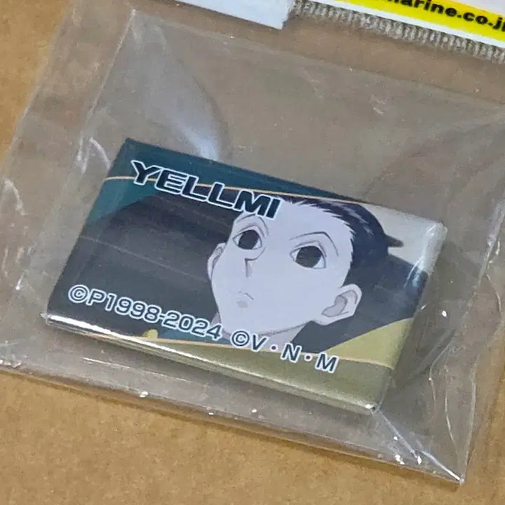 [BUNJANG] Hunter x Hunter Illumi Badge / 헌헌 이르미 뱃지 헌터헌터