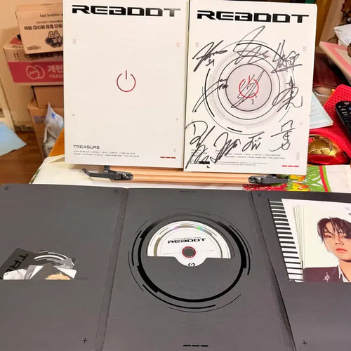 [BUNJANG] TREASURE REBOOT 2nd Album Signed Album Photocard & Goods / 트레저 싸인앨범,포카외 굿즈(TREASURE)정규 2집 앨범인 [REBOOT].2023