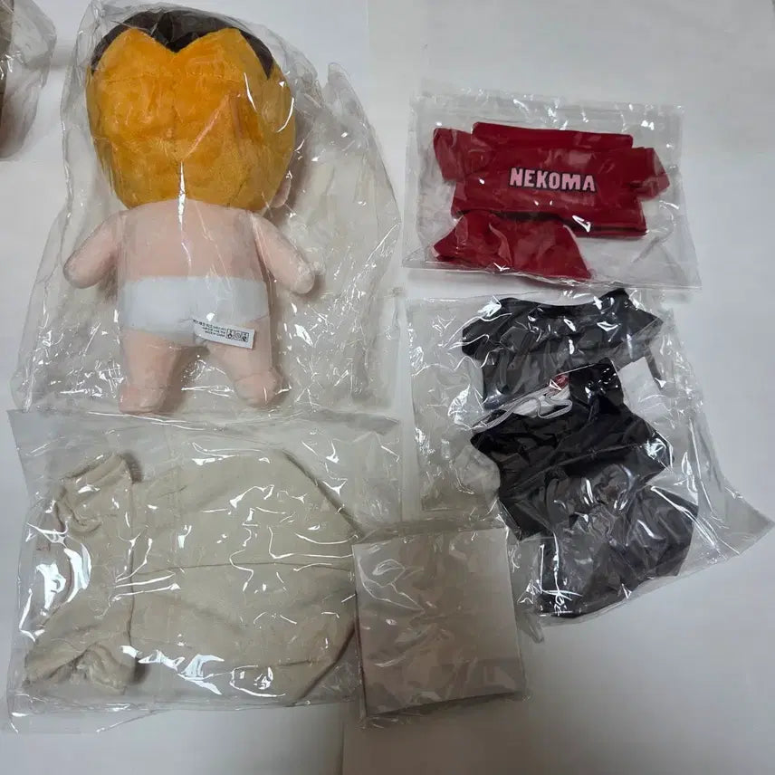 [BUNJANG] Haikyuu!! Nekoma Kenma Jersey Uniform Plush Doll / 하이큐 속성 솜인형 네코마 켄마 져지 교복 경기복
