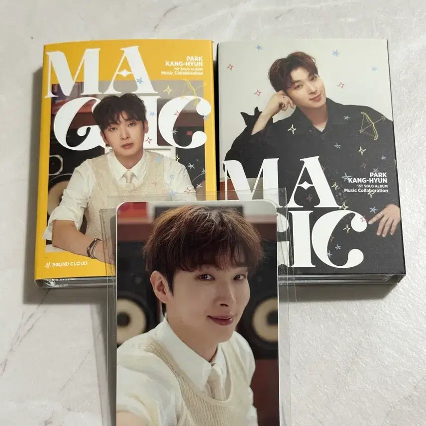 [BUNJANG] Park Kang-hyun MAGIC Mini Album Set with 2 Special Photocards / 박강현 한정판 매직 미니앨범 세트 특전포카 2종 포함 MAGIC