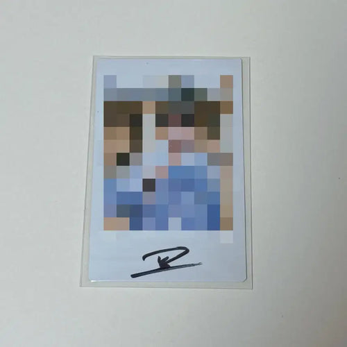 [BUNJANG] Day6 Dowoon Dicon Signed Polaroids (Winner) / 데이식스 도운 디아이콘 당첨 싸인 폴라 싸폴