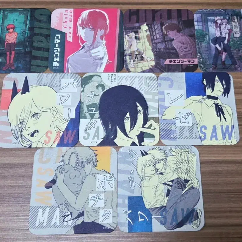 [BUNJANG] Chainsaw Man Complete Coaster Set / 체인소맨 코스터 일괄판매