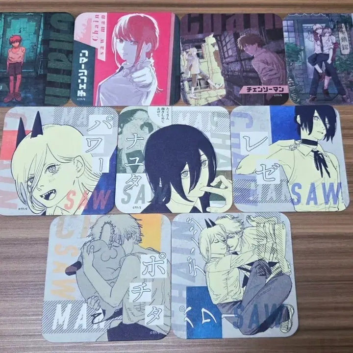 [BUNJANG] Chainsaw Man Complete Coaster Set / 체인소맨 코스터 일괄판매