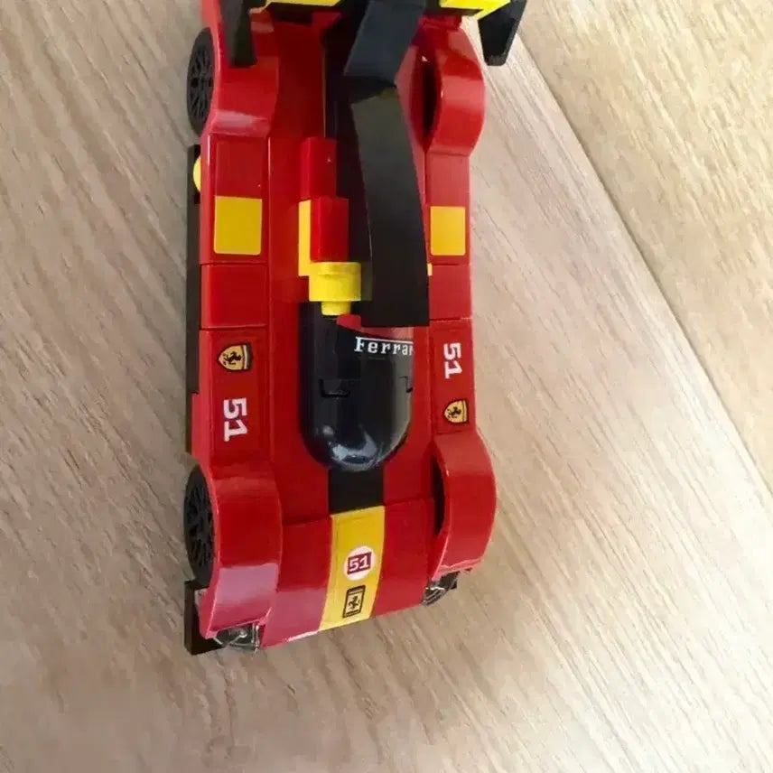 [BUNJANG] LEGO Ferrari Racing Car 51 / 레고 페라리 레이싱카 51번