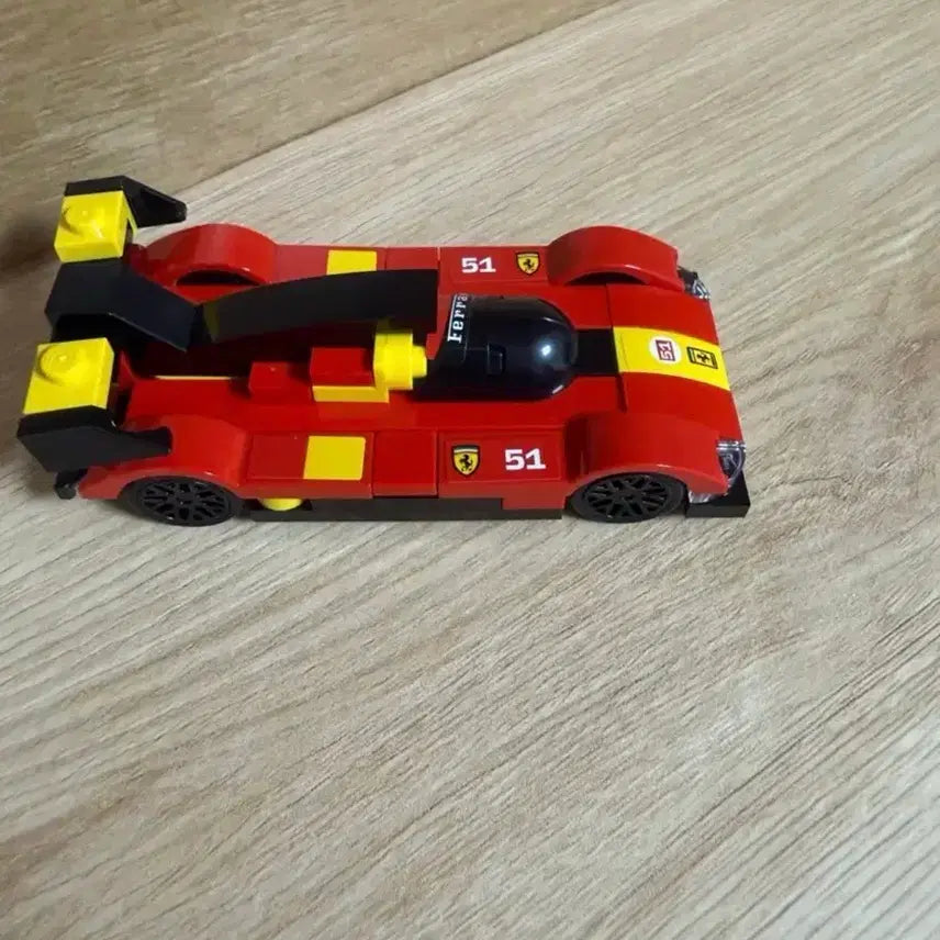 [BUNJANG] LEGO Ferrari Racing Car 51 / 레고 페라리 레이싱카 51번
