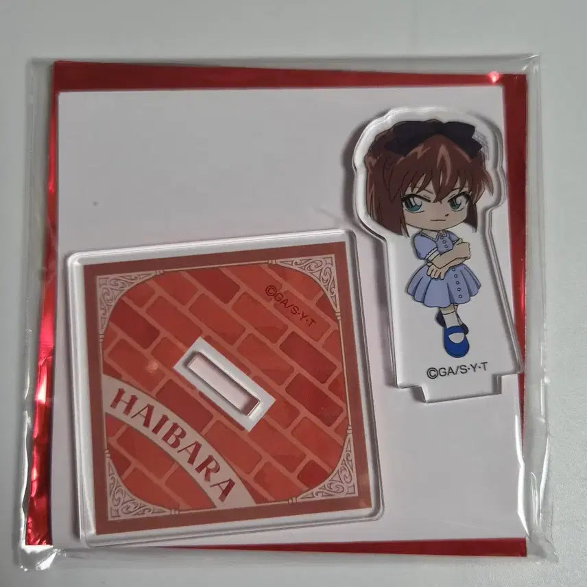 [BUNJANG] Detective Conan Conan Cafe Acrylic Stand Haibara Ai / 명탐정코난 코난 카페 아크릴 스탠드 하이바라 홍장미