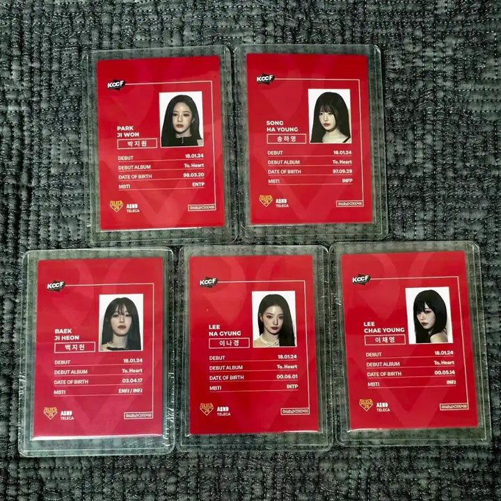 [BUNJANG] Fromis_9 KCCF Promo Card Bundle Set / 프로미스나인 테레카 KCCF 프로모카드_fromis9