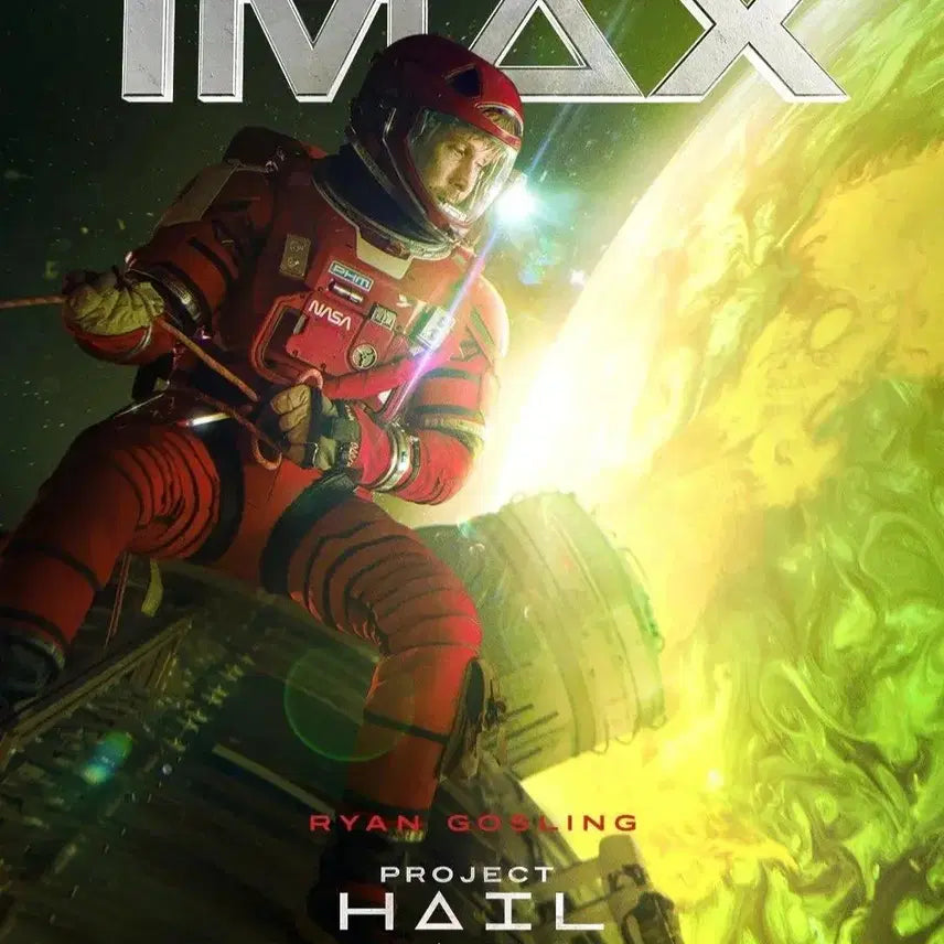 [BUNJANG] Project Hail Mary IMAX Poster / 영화 <프로젝트 헤일메리> 아이맥스 포스터