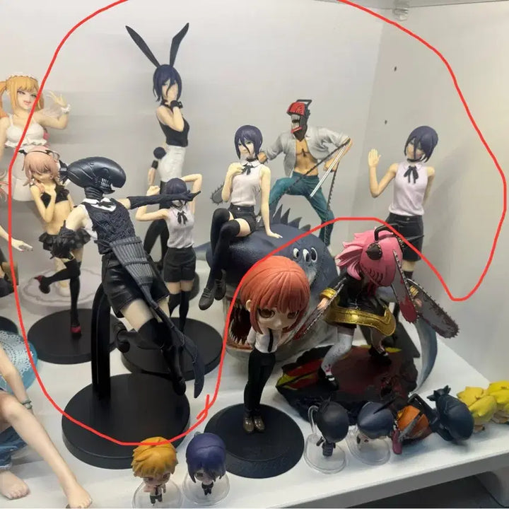 [BUNJANG] Chainsaw Man Ichiban Kuji Last One Prize Reze Figure Bundle Set / 체인소맨 라스트원+ 레제 경피 일괄 판매합니다
