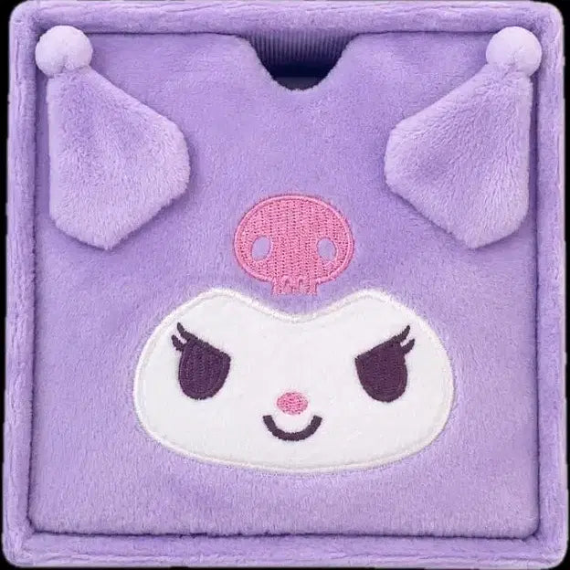 [BUNJANG] Sanrio Kuromi Plush Drawer Storage Box / 산리오 쿠로미 봉제 서랍 수납함