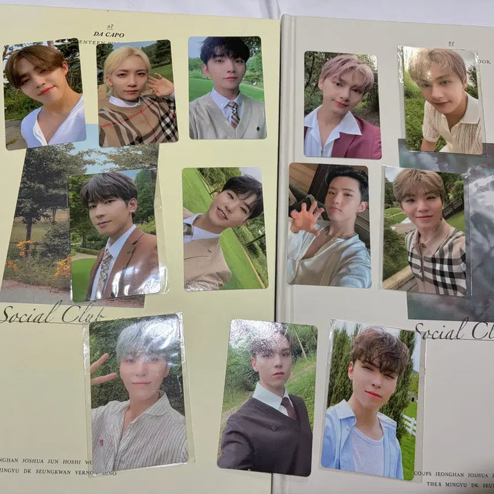 [BUNJANG] Seventeen Social Club Photocard, Photobook, Listing Card, Business Card Bundle / 세븐틴 소셜클럽 포카, 포토북, 리스팅 카드, 명함 등