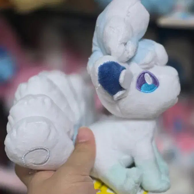 [BUNJANG] Alolan Vulpix Pokemonfit Plush / 알로라 식스테일 포켓몬핏 현물 국내배송