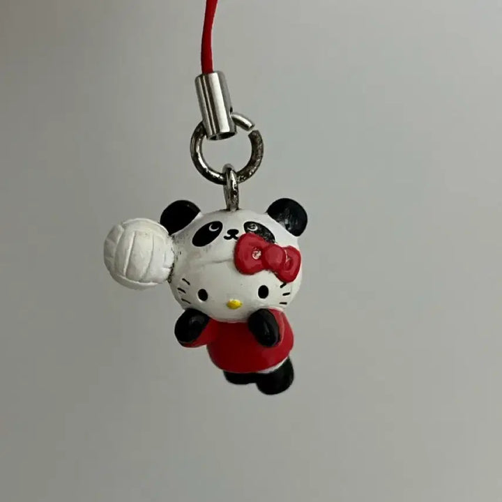 [BUNJANG] Classic Hello Kitty Volleyball Sports Mascot Strap / 고전 헬로키티 배구 스포츠 마스코트 키티 스트랩