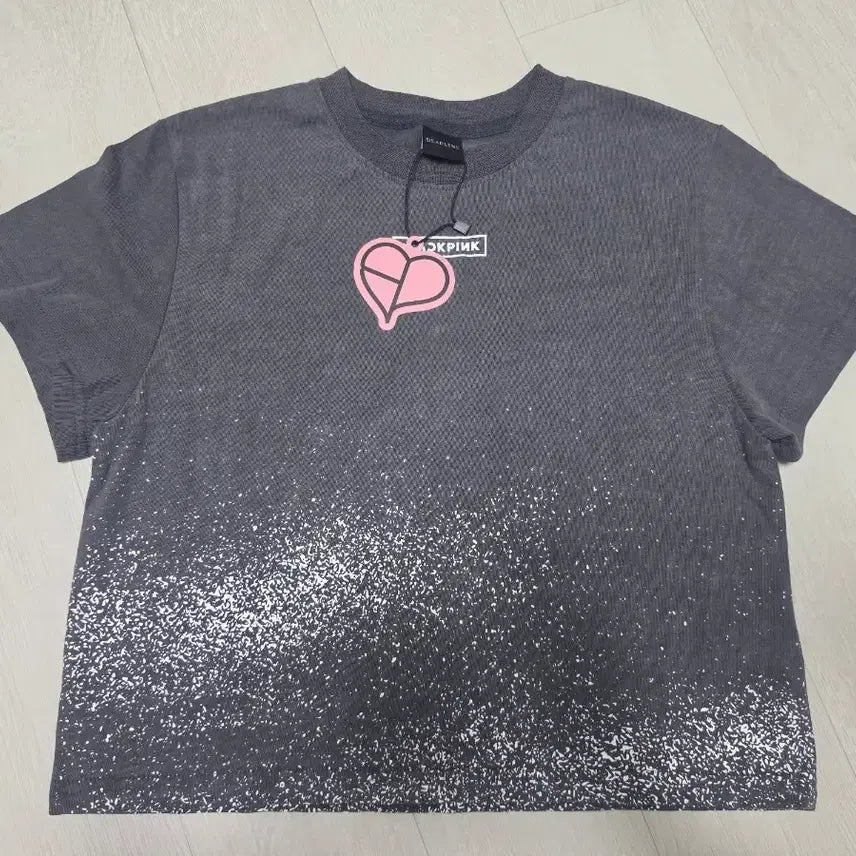 [BUNJANG] BLACKPINK DDU-DU DDU-DU Charcoal T-Shirt L (New) / 블랙핑크 데드라인 콘서트 챠콜 반팔티셔츠 L (새상품)