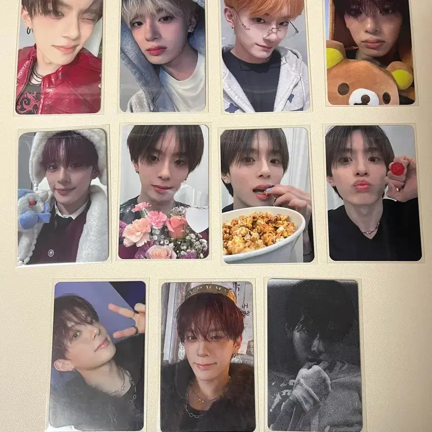[BUNJANG] VERIVERY Kangmin Bundle Set Photocard (POB, Album, Lucky Draw, Fan Sign) / 베리베리 유강민 포카 11장 일괄 양도 (미공포 앨범 특전 럭드 팬싸 등