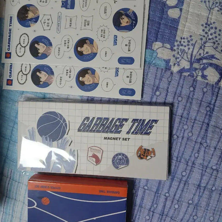 [BUNJANG] Garbage Time Diary Stationery Set / 가비지타임 다이어리 문구 세트