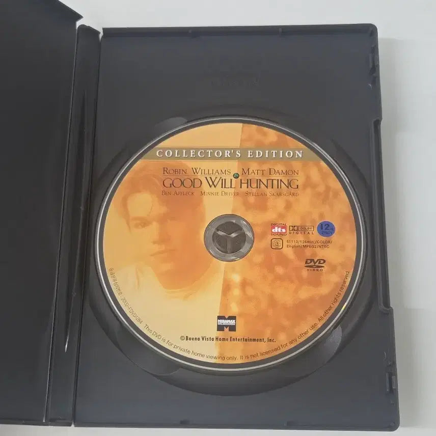 [BUNJANG] Good Will Hunting DVD Blu-ray / 굿 윌 헌팅 DVD 블루레이