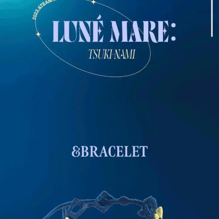 [BUNJANG] andTEAM Le Marais Embroidered Bracelet / 앤팀 르네마레 자수 팔찌 실팔찌
