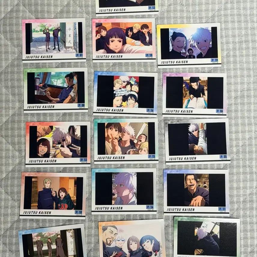 [BUNJANG] Jujutsu Kaisen Ch 91 - 104 Pictas Visual Card Bundle Set / 일괄) 주술회전 회옥옥절 Pictas 픽타스 피타스 엔딩 ED 포토카드