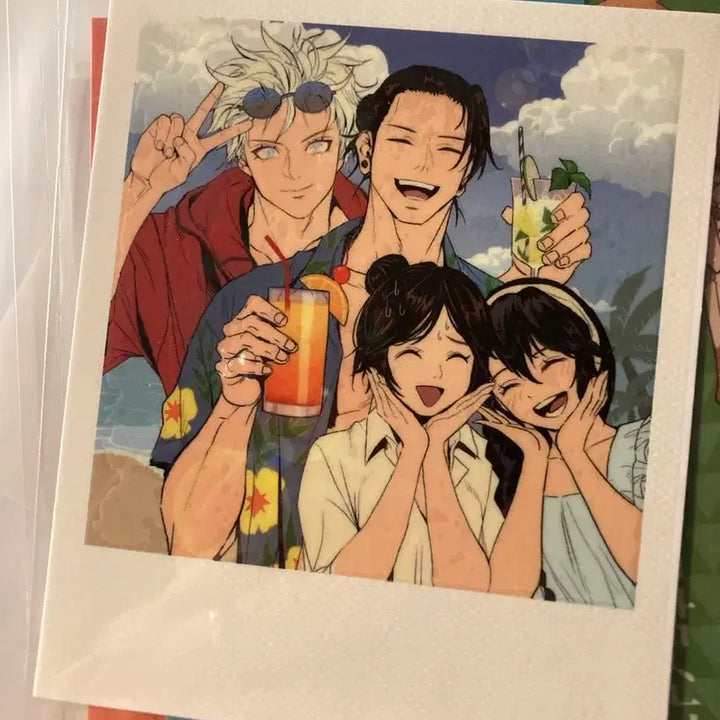 [BUNJANG] Jujutsu Kaisen Polaroid Postcard Set - Gojo, Geto, Shoko, Yuji, Megumi, Nobara / 타타님 주술회전 폴라로이드 엽서 고죠 게토 쇼코 유지 메구미 노바라 포카
