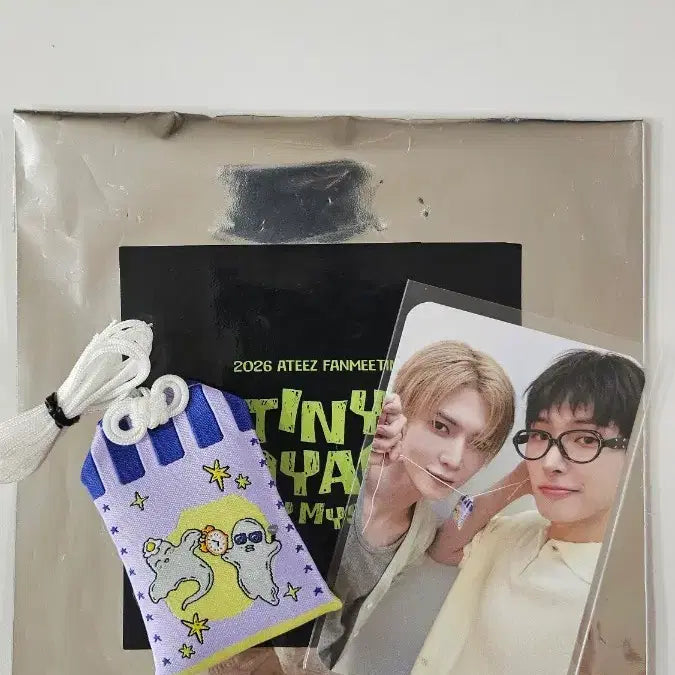 [BUNJANG] ATEEZ Fanmeeting ATINY Zone MD Omamori Unit DobeZ Mingi Yeosang Photocard / 에이티즈 팬미팅 에이티니존 MD 오마모리 유닛 도베즈 민기 여상