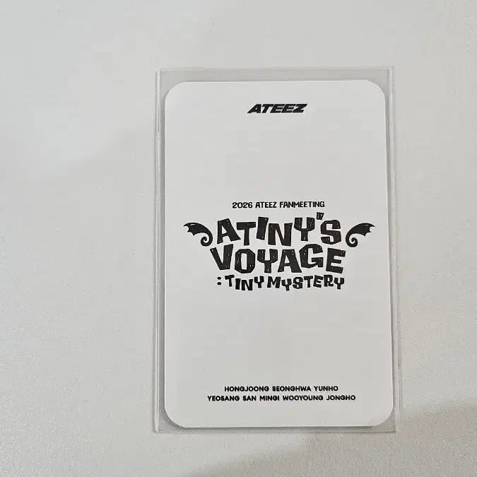[BUNJANG] ATEEZ Fanmeeting ATINY Zone MD Omamori Unit DobeZ Mingi Yeosang Photocard / 에이티즈 팬미팅 에이티니존 MD 오마모리 유닛 도베즈 민기 여상