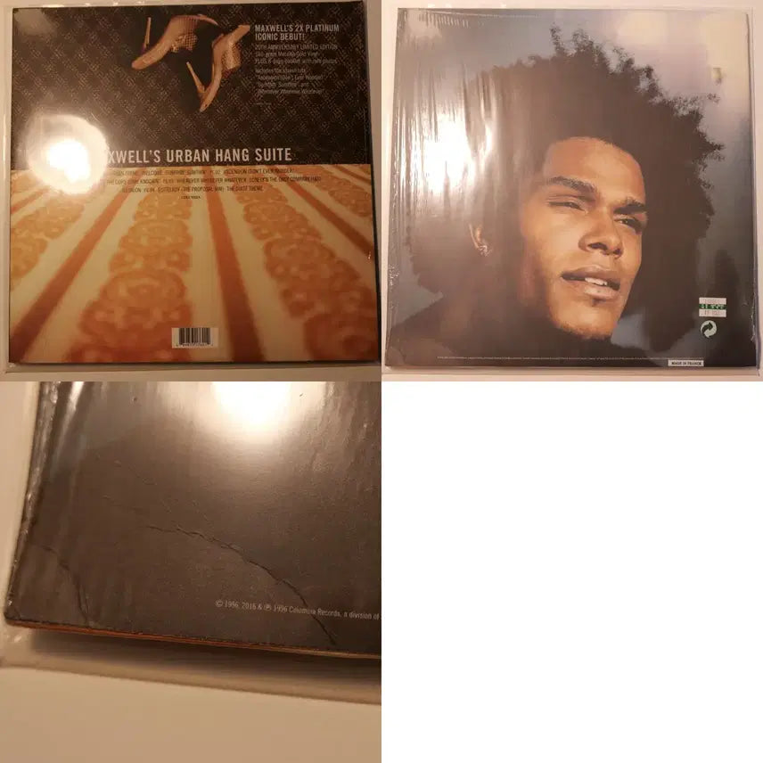 [BUNJANG] Maxwell Urban Hang Suite &amp; MTV Unplugged EP LP Bundle Set / [LP] Maxwell (맥스웰) 앨범 2종 일괄 (Urban Hang Suite &amp; MTV Unplugged EP)