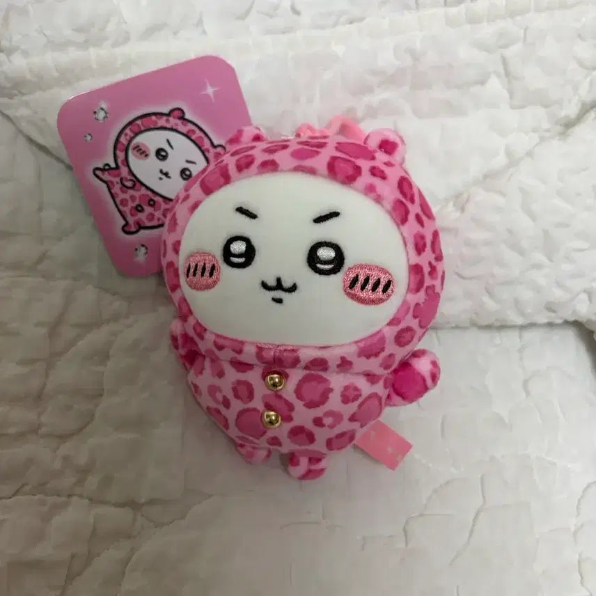 [BUNJANG] Chiikawa Don Quijote Collaboration Leopard Print Mascot / 치이카와 돈기호테 콜라보 호피 마스코트
