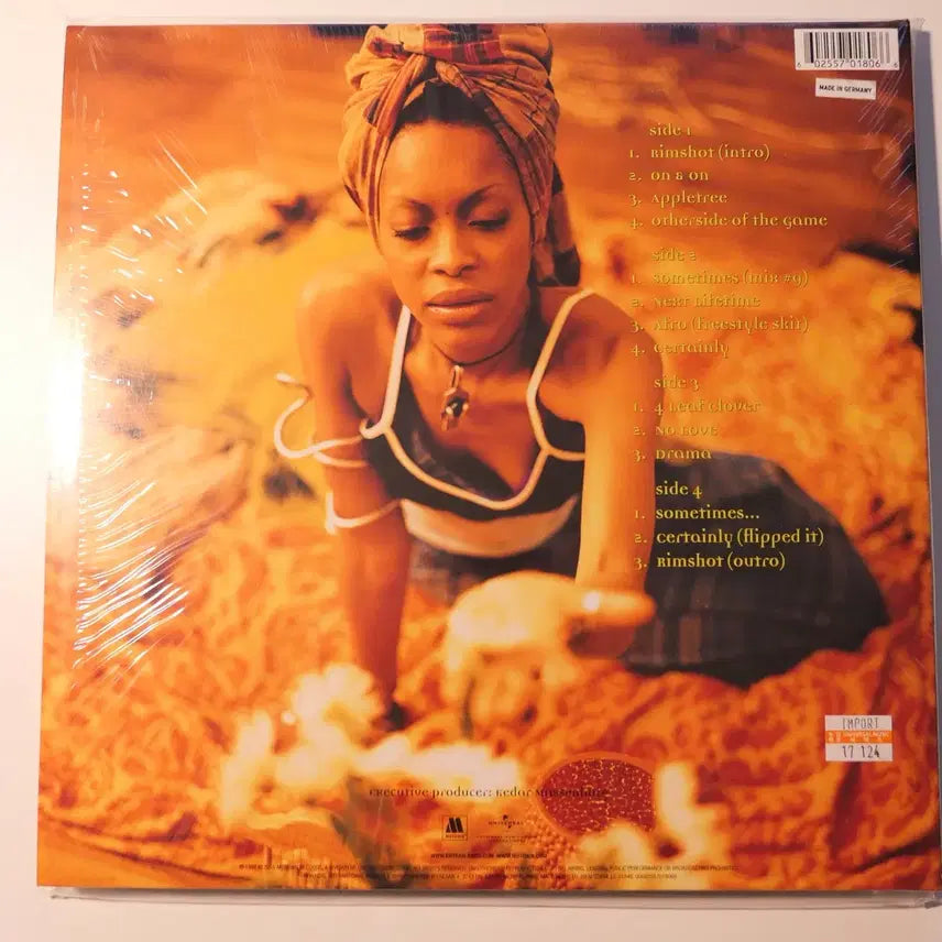 [BUNJANG] Erykah Badu Baduizm 2016 Reissue 2LP / [LP] Erykah Badu (에리카바두) - Baduizm (2016 리이슈)