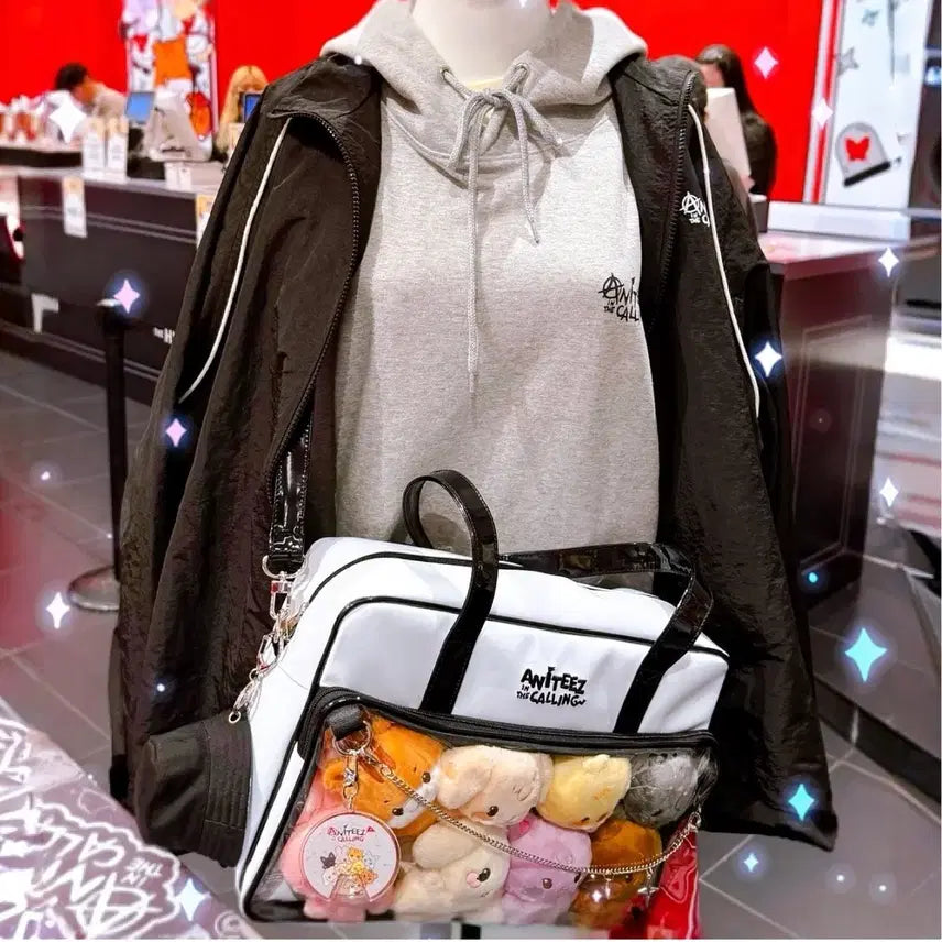 [BUNJANG] Ateez Shoulder Bag with Photocard / 푸앙푸앙푸앙푸앙