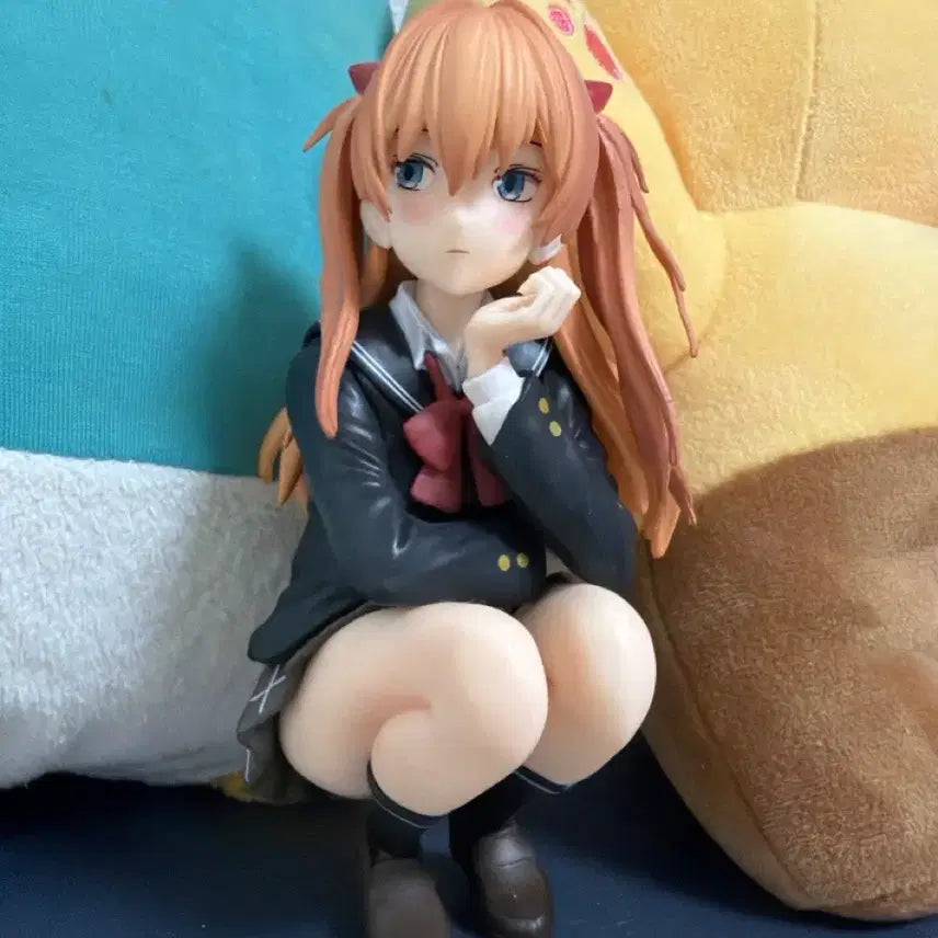 [BUNJANG] Evangelion Asuka Figure (Unlicensed) / 에반게리온 아스카 미정품 피규어