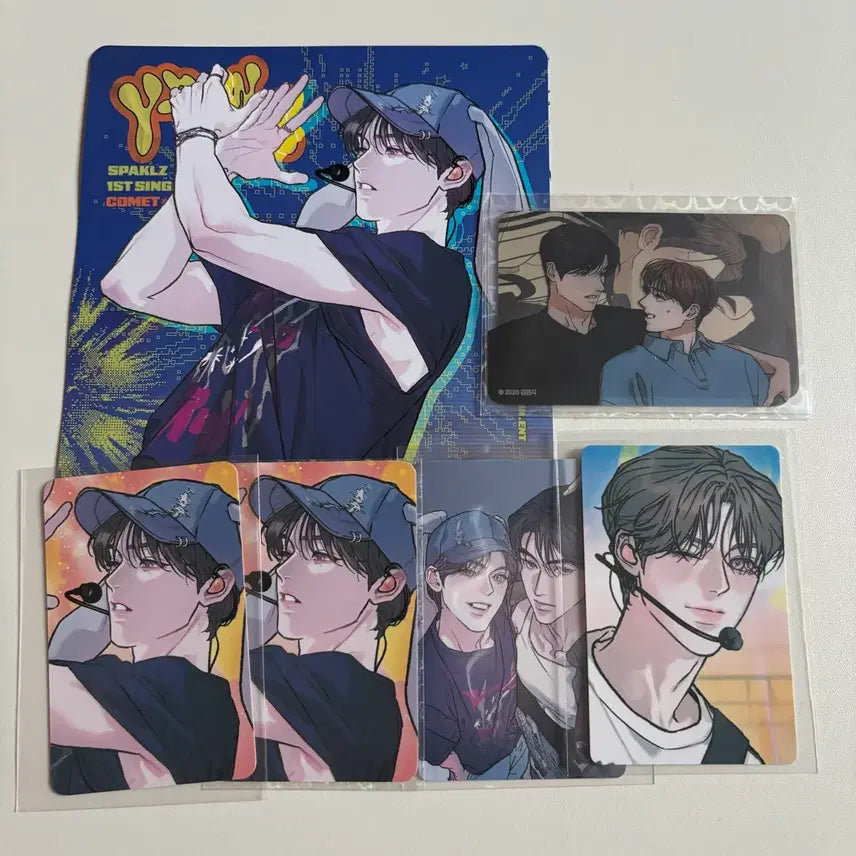 [BUNJANG] Sparkles Limited Run Re-run Bundle Set Kwon Jaehyuk Seoyeon Oh Popup Signature 10 Photocards / 일괄> 스파클즈 리미티드런 리런 권제혁 서연오 팝업 시그 10특