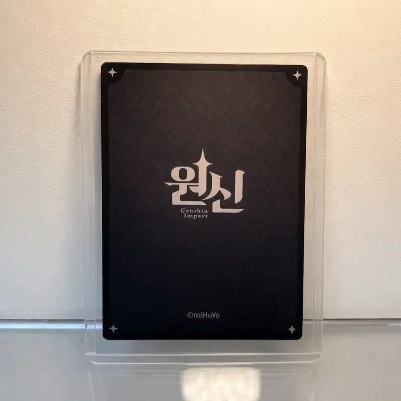 [BUNJANG] Genshin Impact Wanderer 50,000 KRW Exclusive Photocard / 원신카페 방랑자 5만원 특전