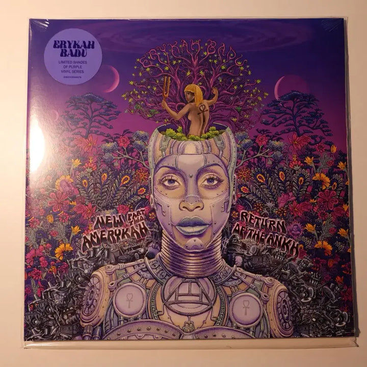 [BUNJANG] Erykah Badu New Amerykah Part Two: Return Of The Ankh Limited Edition Purple Vinyl (Sealed) / [LP] (미개봉) Erykah Badu (에리카바두) - New Amerykah Part Two: Return Of The Ankh (2022 한정반)