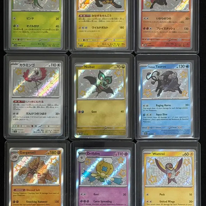 [BUNJANG] Pokemon Cards Shiny Set (Japanese/North American) - 17 Variants, 18 Cards Total - Includes Shiny Charizard / 최저가! (일판, 북미) 포켓몬카드 이로치 17종,18장 일괄 / 인기 이로치 리자드포함