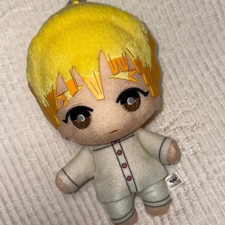 [BUNJANG] Demon Slayer Zenitsu Keychain Plush / 귀멸의 칼날 젠이츠 키링 인형