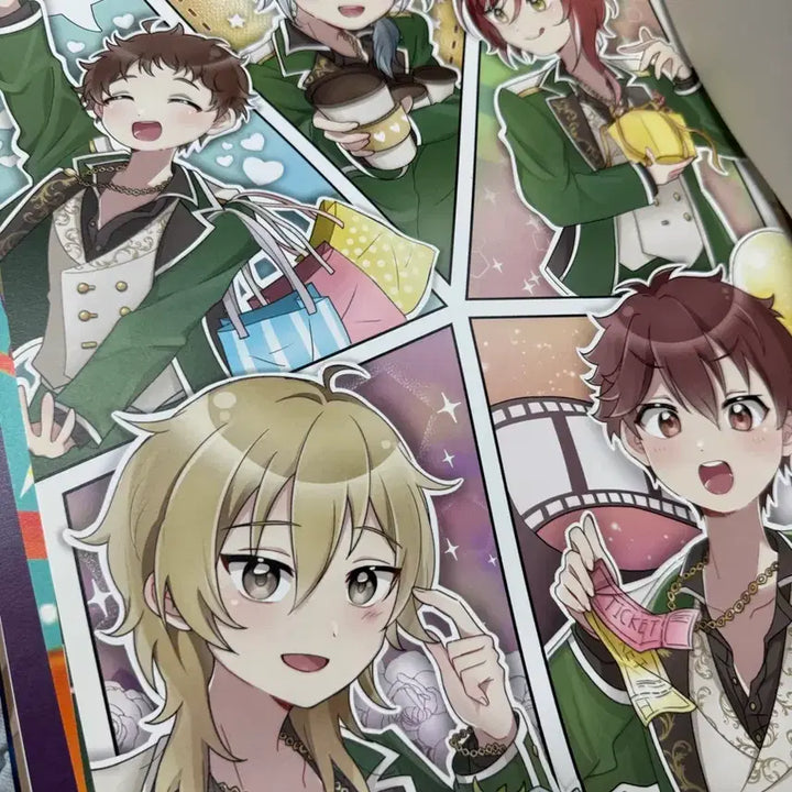 [BUNJANG] Ensemble Stars! Birthday Cafe Poster Bundle Set / 앙스타 생일카페 포스터 무나 에투제 치아키 니키 카오루 나츠메 케이토