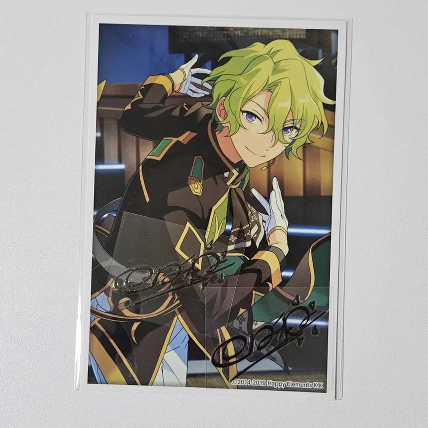 [BUNJANG] Ensemble Stars Hiroyori Signed Sticker / 앙스타 히요리 싸인스티커