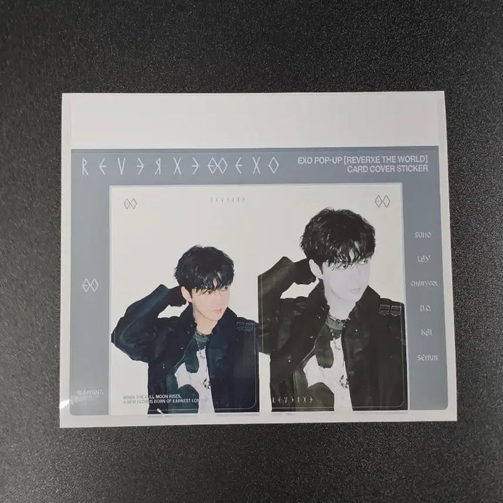 [BUNJANG] EXO Sehun Cover Sticker Card Sticker Re:verse / EXO 엑소 세훈 커버 스티커 카드스티커 리버스 reverxe