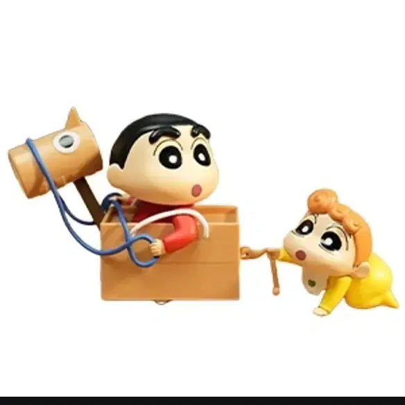[BUNJANG] Crayon Shin-chan Daily Wind-up Figure - Game Time / 짱구 일상 태엽 랜덤 피규어-게임시간