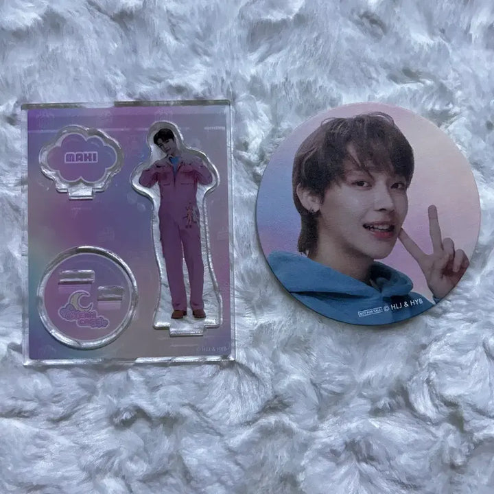 [BUNJANG] ENHYPEN Japan Cafe Acrylic Stand Makii Nicholas / 앤팀 일본 카페 아크릴 아크스타 마키 니콜라스