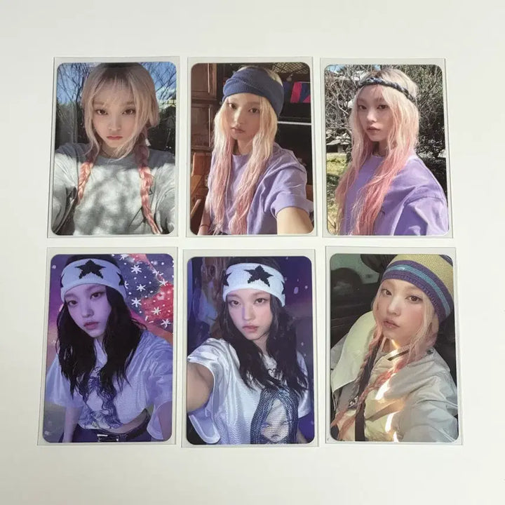 [BUNJANG] NewJeans Haerin Supernatural Weverse Album Version Photocard Bundle Set / 뉴진스 해린 슈퍼내추럴 supernatural 위버스 앨범 버전 포카 일괄