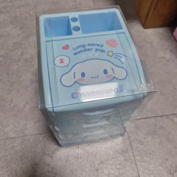 [BUNJANG] Cinnamoroll 3-Tier Drawer Organizer Blue / 시나모롤 3단 서랍 정리함 블루