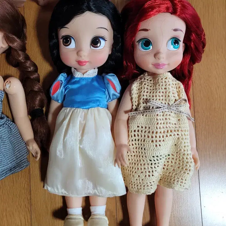 [BUNJANG] Disney Princess Doll Set with Outfits / 디즈니 공주 인형 세트