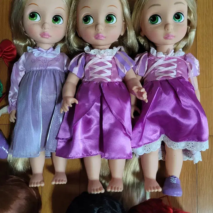 [BUNJANG] Disney Princess Doll Set with Outfits / 디즈니 공주 인형 세트