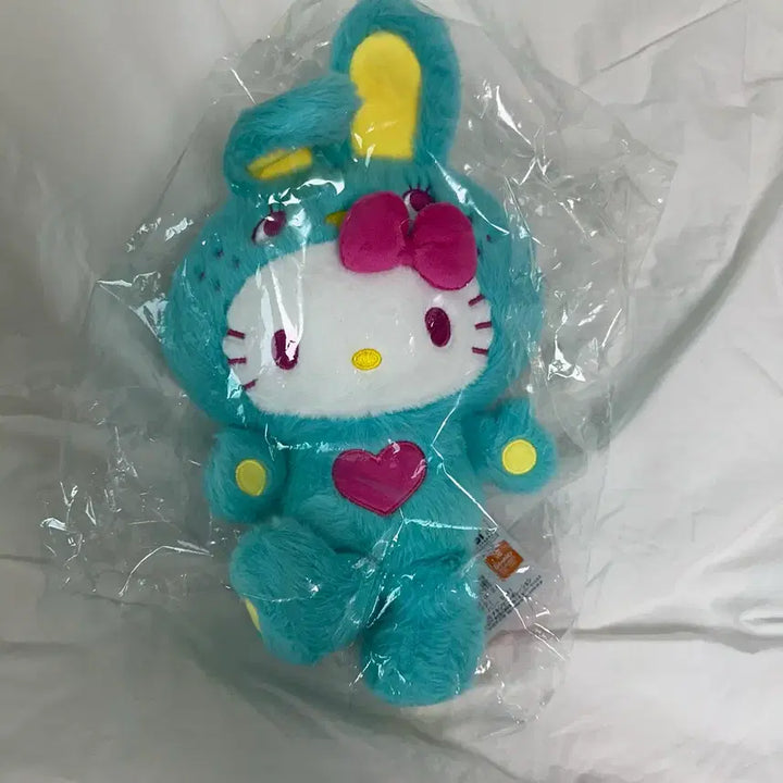 [BUNJANG] Hello Kitty Colorful Bunny Plush Doll / 헬로키티 컬러풀바니 누이