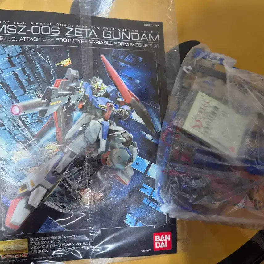 [BUNJANG] MG Zeta Gundam 2.0 (Partially Assembled) / mg 제타건담 2.0 가조립 팝니다