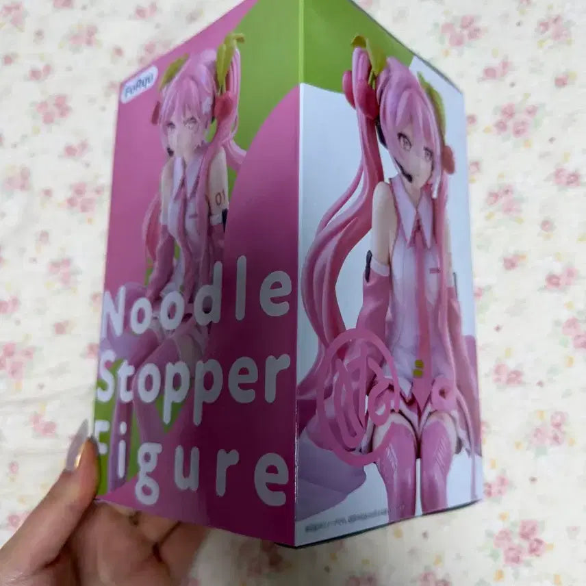 [BUNJANG] Hatsune Miku Sakura Miku 2026 Noodles Stopper Figure (Unsealed) / 1개남음 현물(미개봉) 후류 하츠네 미쿠 사쿠라 미쿠 2026 누들스토퍼 피규어
